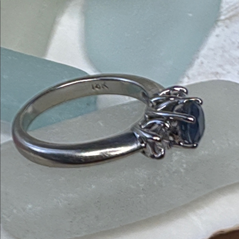LeVian Tanzanite Diamond 18K Ring - Picture 2 of 14
